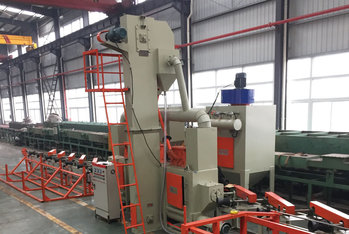 钢管内壁抛丸机