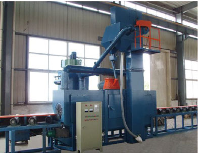 钢管内壁抛丸机