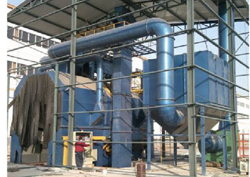 塔筒内外壁抛（喷）丸清理机