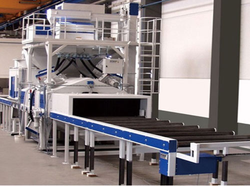 无地坑辊道通过式抛丸机