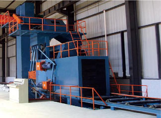 辊道通过式抛丸机