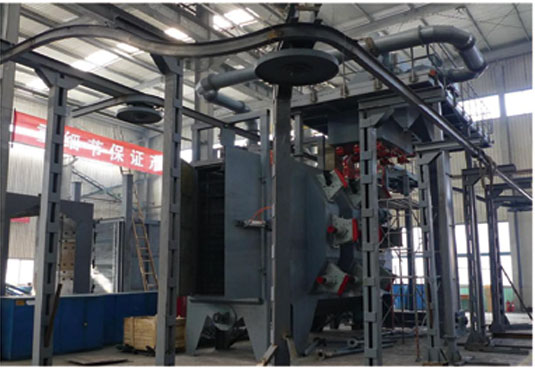 吊钩通过式抛丸机