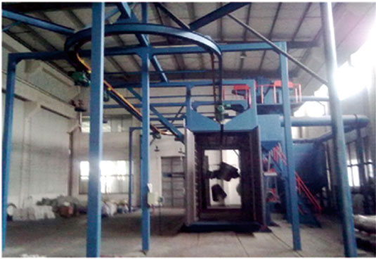 吊钩通过式抛丸机